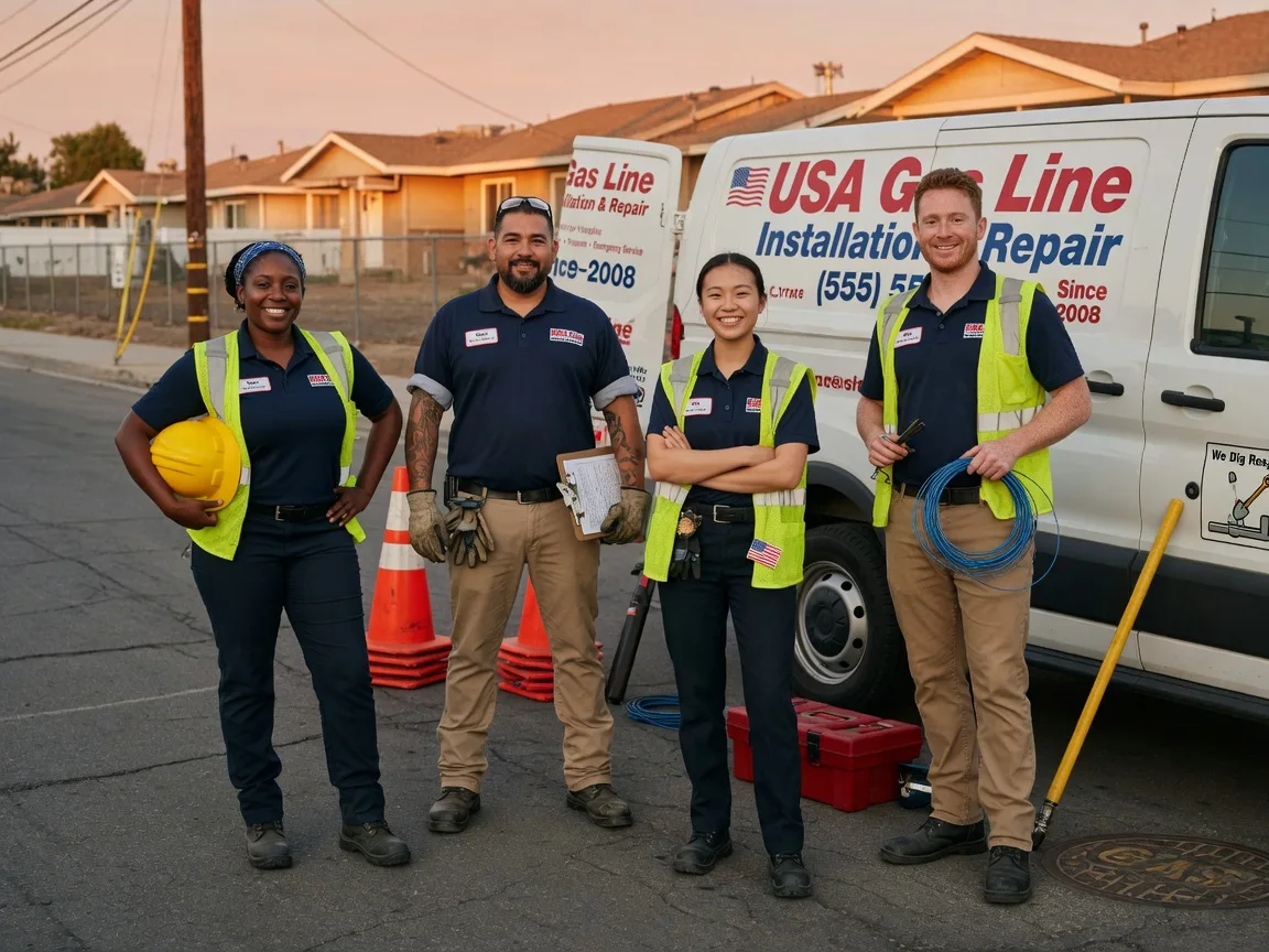 Gas Line Installation company in Saint Jo, TX